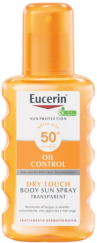 EUCERIN SUN SPRAY TRANSPARENT SPF50 200 ML - Gruppofarmastore.it