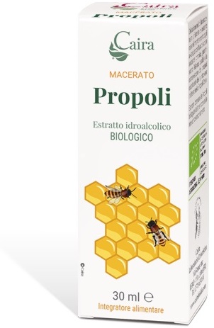 CAIRA PROPOLI MACERATO IDROALCOLICO BIO GOCCE 30 ML - Gruppofarmastore.it