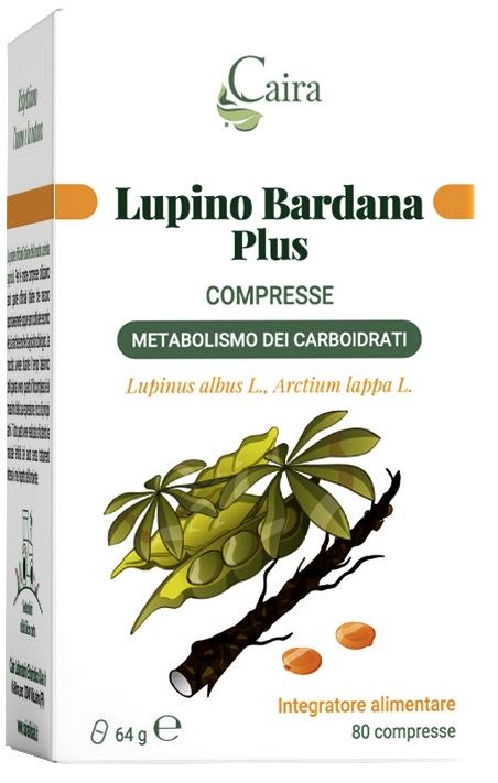 CAIRA LUPINO BARDANA PLUS 80 COMPRESSE DA 0,8 G - Gruppofarmastore.it