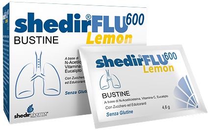 SHEDIRFLU 600 LEMON 20 BUSTINE - Gruppofarmastore.it