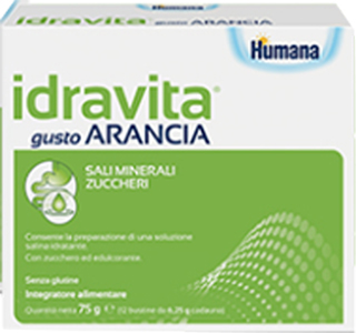 IDRAVITA GUSTO ARANCIA 12 BUSTINE DA 6,25 G - Gruppofarmastore.it