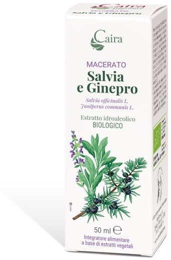 CAIRA SALVIA E GINEPRO MACERATO IDROALCOLICO BIO GOCCE 50 ML - Gruppofarmastore.it