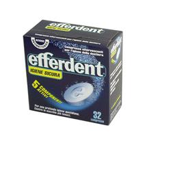 EFFERDENT PULIZIA DENTIERE 90 COMPRESSE EFFERVESCENTI - Gruppofarmastore.it