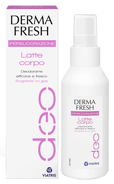 DERMAFRESH IPERSUDORAZIONE LATTE CORPO DEODORANTE 100 ML - Gruppofarmastore.it
