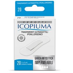 CEROTTO ICOPIUMA TRASPARENTE MEDIO 20 PEZZI - Gruppofarmastore.it