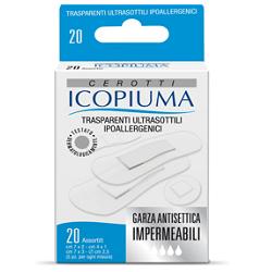 CEROTTO ICOPIUMA TRASPARENTE MIX 20 PEZZI - Gruppofarmastore.it