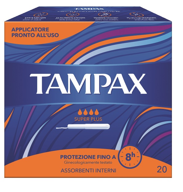 TAMPAX BLUE BOX SUPER PLUS 20 PEZZI - Gruppofarmastore.it