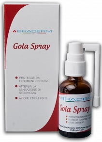 GOLA SPRAY 30 ML BRADERM - Gruppofarmastore.it