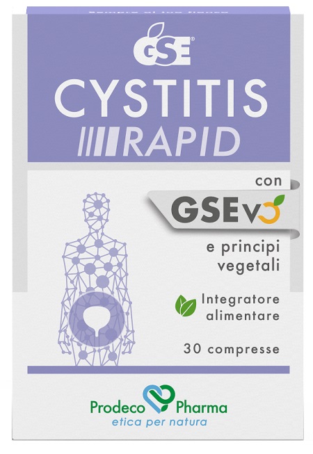 GSE CYSTITIS RAPID 30 COMPRESSE - Gruppofarmastore.it