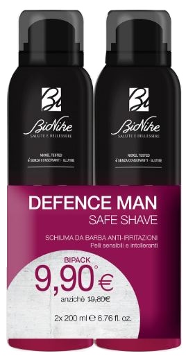 DEFENCE MAN SCHIUMA BARBA 2 BOMBOLE 200 ML - Gruppofarmastore.it