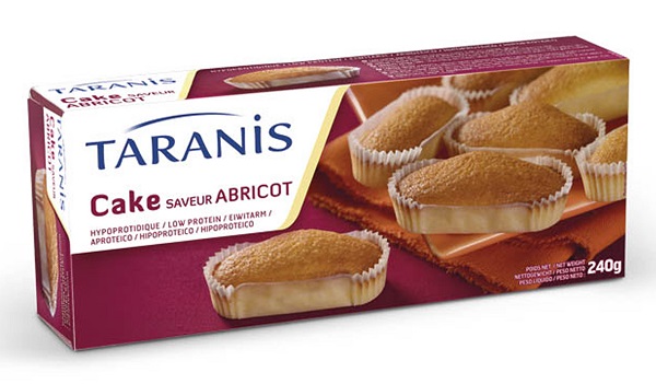 TARANIS TORTINA ALBICOCCA 6 X 40 G - Gruppofarmastore.it