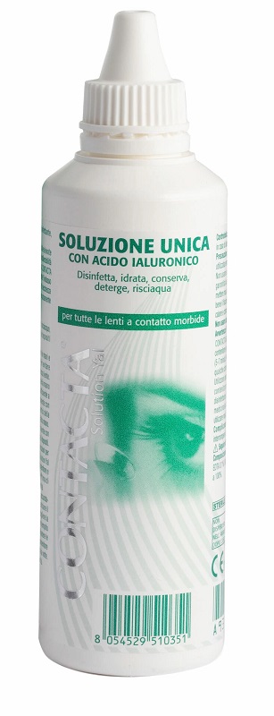 SOLUZIONE OCULARE CON ACIDO IALURONICO CONTACTA 100ML MARCHIO CE - Gruppofarmastore.it