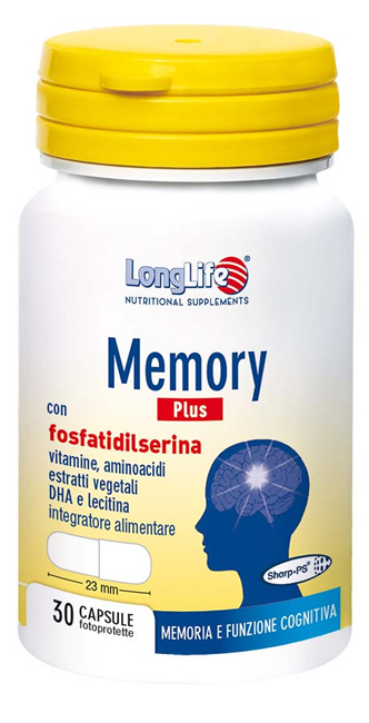 LONGLIFE MEMORY PLUS 30 CAPSULE FOTOPROTETTE - Gruppofarmastore.it