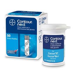 STRISCE MISURAZIONE GLICEMIA CONTOUR NEXT 50 PEZZI - Gruppofarmastore.it