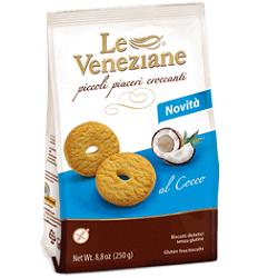LE VENEZIANE BISCOTTI COCCO 250 G - Gruppofarmastore.it
