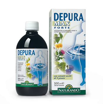DEPURA MAX FORTE 500 ML - Gruppofarmastore.it