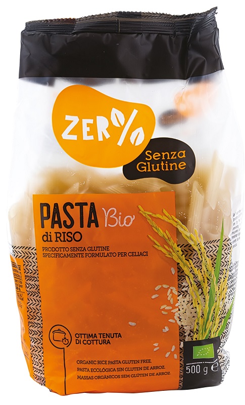 ZERO% GLUTINE PASTA RISO PENNE SENZA GLUTINE BIO 500 G - Gruppofarmastore.it
