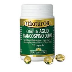 NATUROLI OLIO DI AGLIO BIANCOSPINO OLIVO 70 PERLE - Gruppofarmastore.it