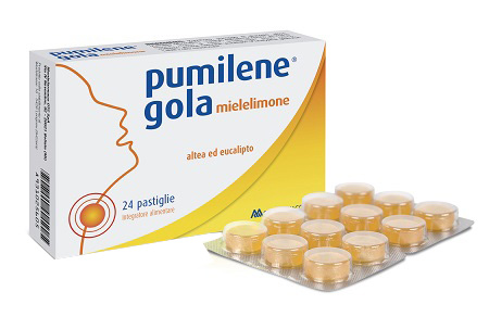 PUMILENE GOLA MIELE LIMONE 24 PASTIGLIE - Gruppofarmastore.it
