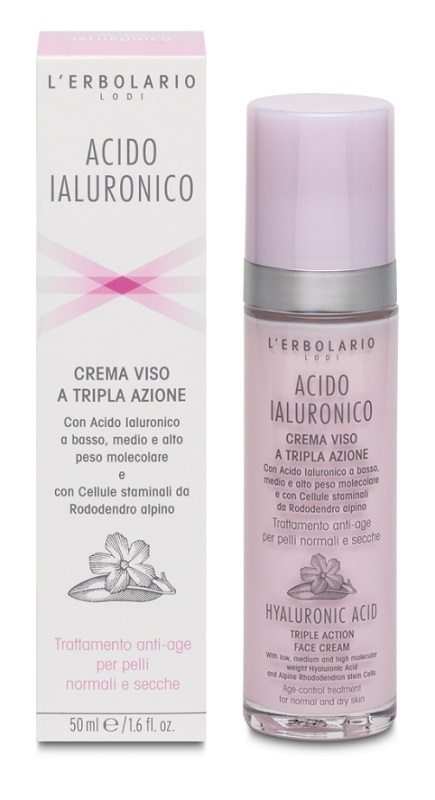 CREMA VISO ACIDO IALURONICO PELLI NORMALI SECCHE 50 ML - Gruppofarmastore.it
