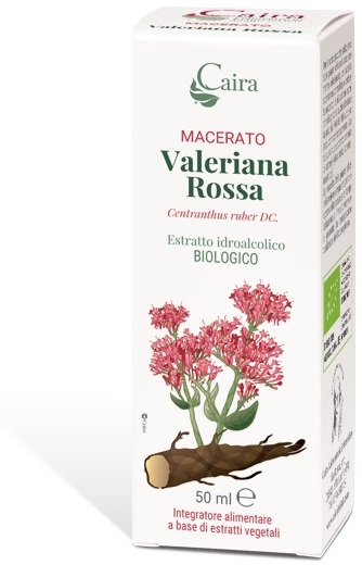 CAIRA VALERIANA ROSSA MACERATO IDROALCOLICO BIO GOCCE 50 ML - Gruppofarmastore.it