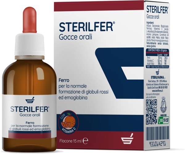 STERILFER GOCCE 15 ML - Gruppofarmastore.it