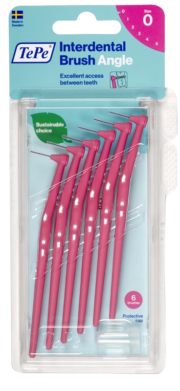TEPE ANGLE SCOVOLINO ROSA 0,4MM 6 PEZZI - Gruppofarmastore.it