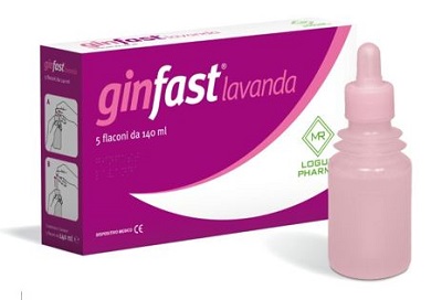 LAVANDA VAGINALE GINFAST CONFEZIONE DA 5 FLACONCINI DA 140ML - Gruppofarmastore.it