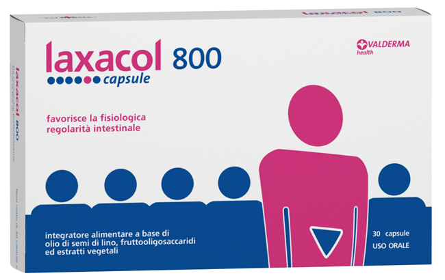 LAXACOL 800 30 CAPSULE - Gruppofarmastore.it