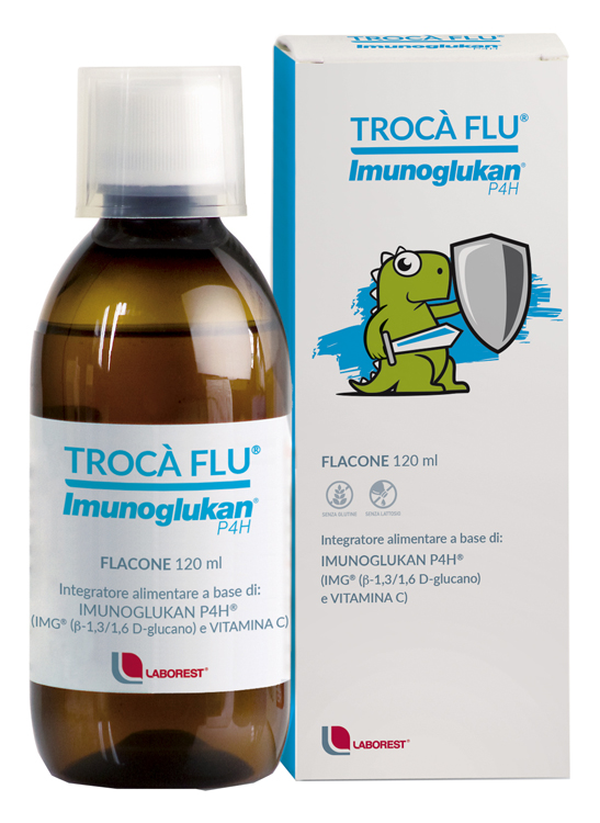 TROCA' FLU' IMUNOGLUKAN FLACONE 120 ML - Gruppofarmastore.it