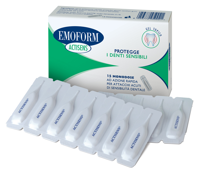EMOFORM ACTISENS GEL 15 FIALE DA 2 ML - Gruppofarmastore.it