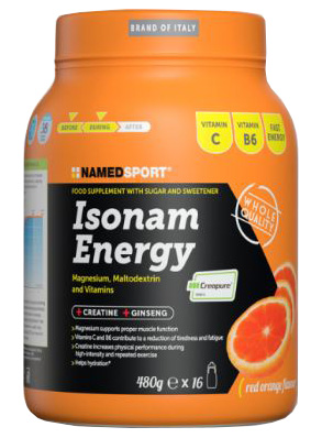 ISONAM ENERGY ORANGE POLVERE 480 G - Gruppofarmastore.it