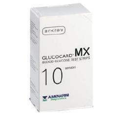STRISCE MISURAZIONE GLICEMIA GLUCOCARD MX 10 PEZZI - Gruppofarmastore.it