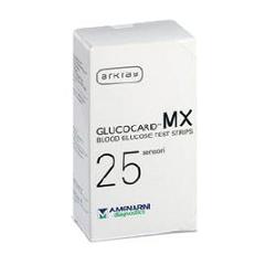 STRISCE MISURAZIONE GLICEMIA GLUCOCARD MX 25 PEZZI - Gruppofarmastore.it