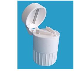 PORTA TAGLIA MACINA PILLOLE 1 PEZZO - Gruppofarmastore.it