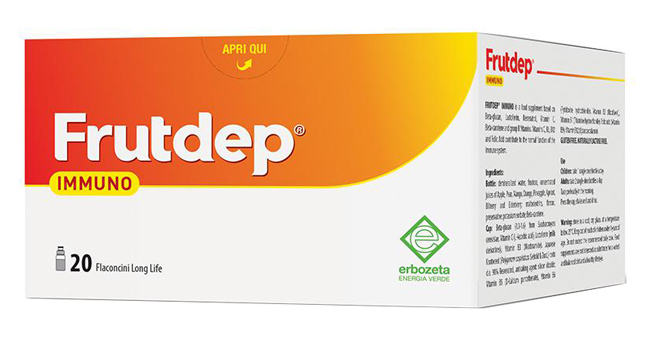 FRUTDEP IMMUNO 20 FLACONCINI 10 ML - Gruppofarmastore.it