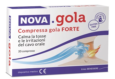 NOVA GOLA COMPRESSA GOLA FORTE 20 COMPRESSE - Gruppofarmastore.it