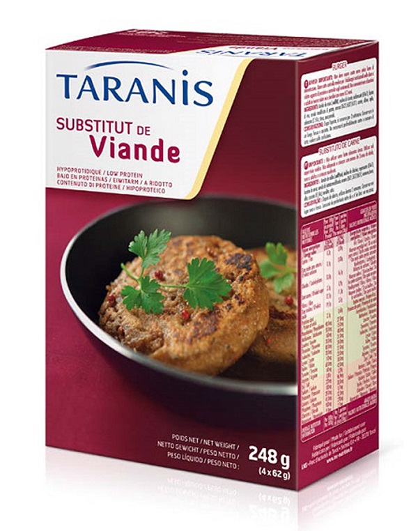 TARANIS BURGER SOSTITUTO CARNE 4 X 62 G - Gruppofarmastore.it
