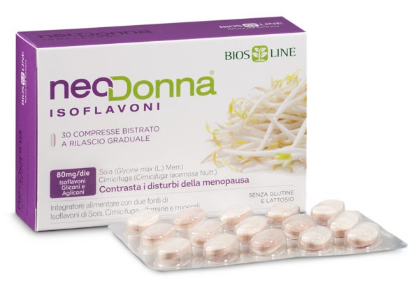 BIOSLINE NEODONNA ISOFLAVONI 60 COMPRESSE - Gruppofarmastore.it
