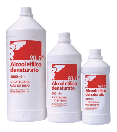 ALCOOL ETILICO DENATURATO 90,1% 250 ML - Gruppofarmastore.it