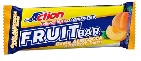 PROACTION FRUIT BAR BARRETTA ENERGETICA ALL'ALBICOCCA 40 G - Gruppofarmastore.it