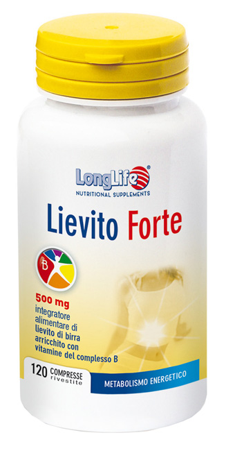 LONGLIFE LIEVITO FORTE 120 COMPRESSE - Gruppofarmastore.it