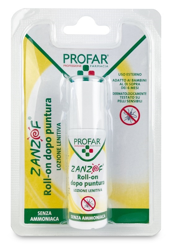 ZANZOF LOZIONE POST PUNTURA SENZA AMMONIACA ROLL-ON 20 ML PROFAR - Gruppofarmastore.it
