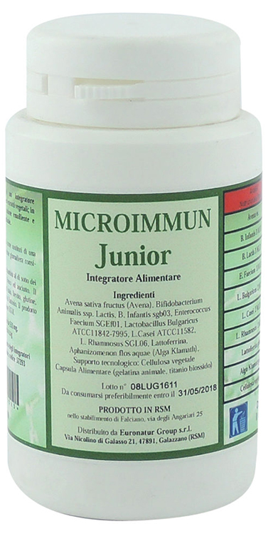 MICROIMMUN JUNIOR 30 CAPSULE - Gruppofarmastore.it