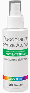 MASSIGEN DETERGENZA DEODORANTE SENZA ALCOL CON ANTIBATTERICO 100 ML - Gruppofarmastore.it