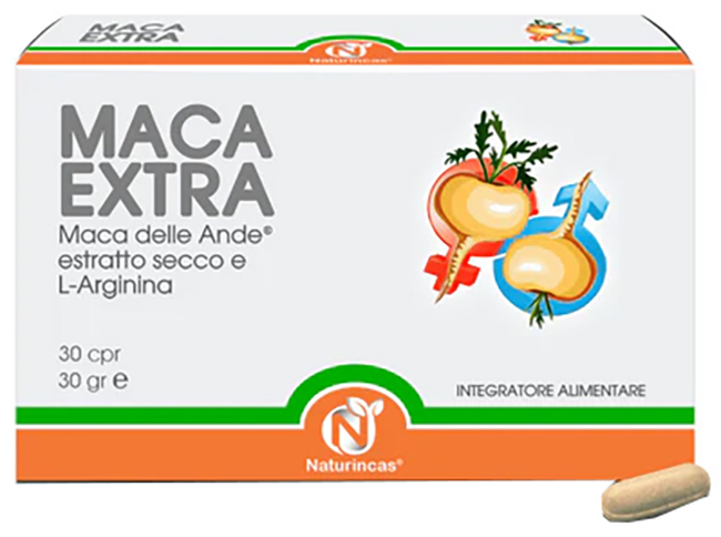 NATURINCAS MACA EXTRA 30 COMPRESSE - Gruppofarmastore.it