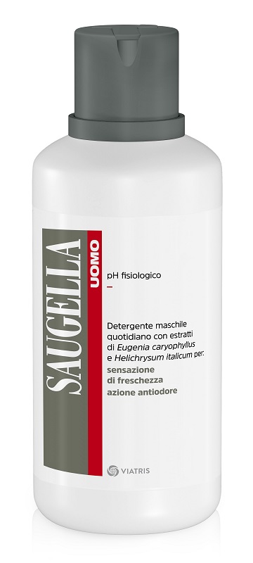 SAUGELLA UOMO PH FISIOLOGICO DETERGENTE MASCHILE 500 ML - Gruppofarmastore.it