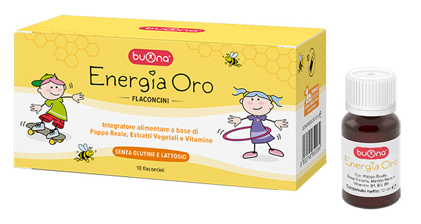 BUONA ENERGIA ORO 10 FLACONCINI DA 10 ML - Gruppofarmastore.it