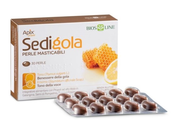 SEDIGOLA PERLE MASTICABILI 30 PERLE - Gruppofarmastore.it