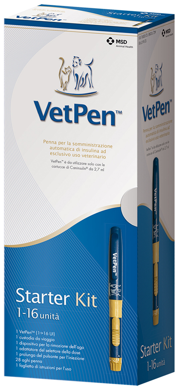 CANINSULIN VET PEN 16 UI STARTER KIT - Gruppofarmastore.it
